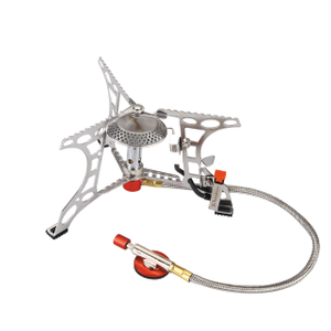 Mini réchaud à gaz de camping portable léger pour pique-nique 